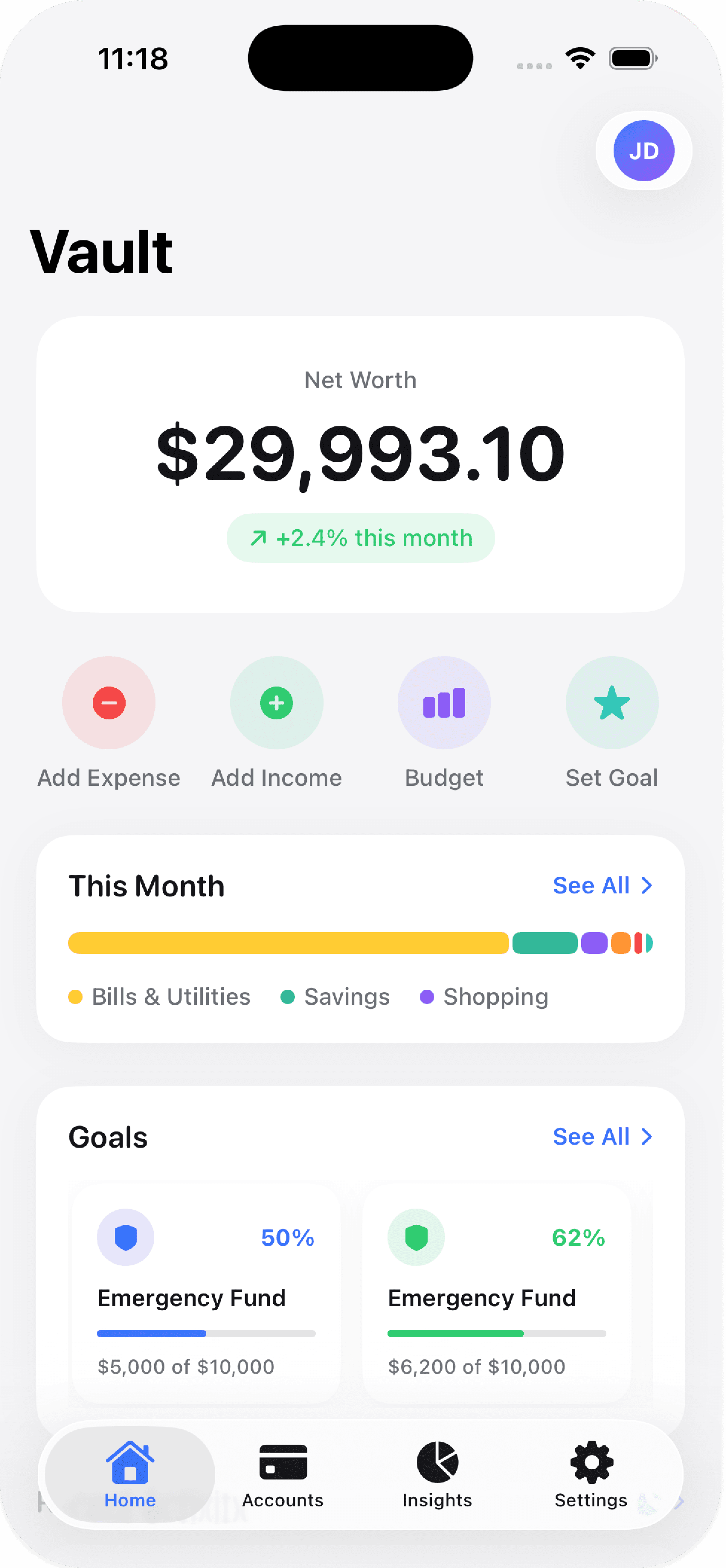 Ahead iOS onboarding flow